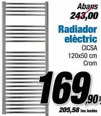 Ferrolan Radiator elèctric cicsa oferta