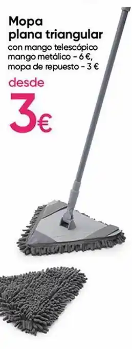 Pepco Mopa plana triangular oferta