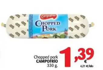 Alimerka Campofrío Chopped pork 330g oferta