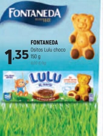 Coviran Fontaneda Ositos Lulu Choco oferta