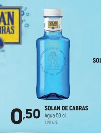 Coviran Solan De Cabras Agua 50 cl oferta
