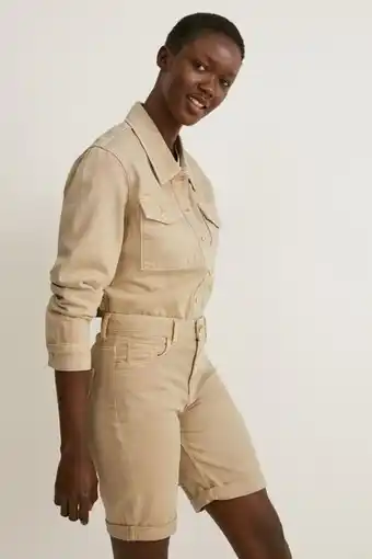 C&A Bermuda vaquera - high waist oferta