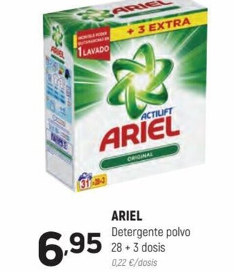 Coviran Ariel Detergente polvo oferta