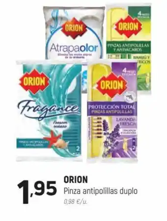 Coviran Orion Pinza antipollilas duplo oferta