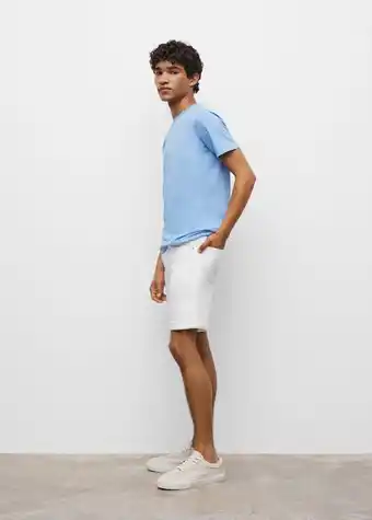 Mango Kids Bermudas denim algodón oferta