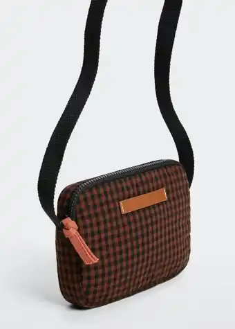 Mango Kids Bolso cuadro vichy oferta