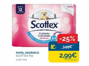 Supermercados La Despensa SCOTTEX papel higiénico oferta