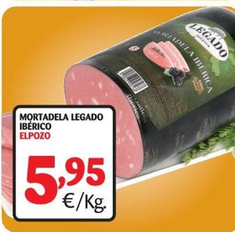Alimerka Elpozo Mortadela Legado Ibérico oferta