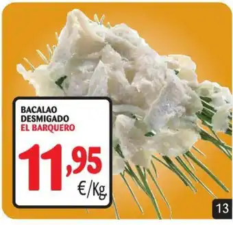Alimerka El Barquero Bacalao Desmigado oferta