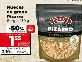 Dia Nueces en Grano Pizzaro oferta