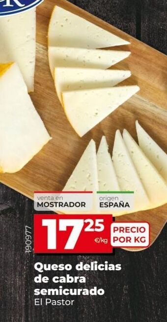 Maxi Dia Queso de cabra el pastor oferta