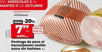 Maxi Dia Pechuga de pavo oferta