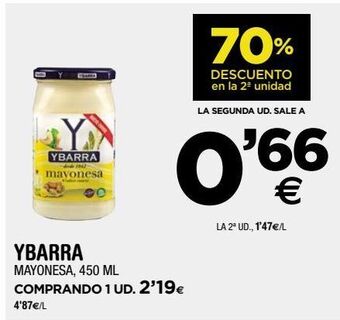 BM Supermercados Ybarra mayonesa oferta