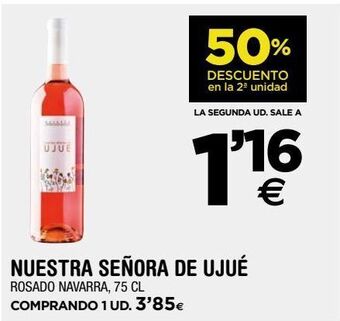 BM Supermercados Nuestra señora de ujué rosado navarra oferta