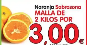 Alimerka Sabrosona Malla De 2 kg Por Naranja oferta