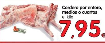 Alimerka Cordero por entero medios o cuartos oferta