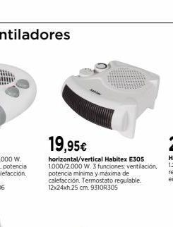 Cadena88 Termostato habitex oferta