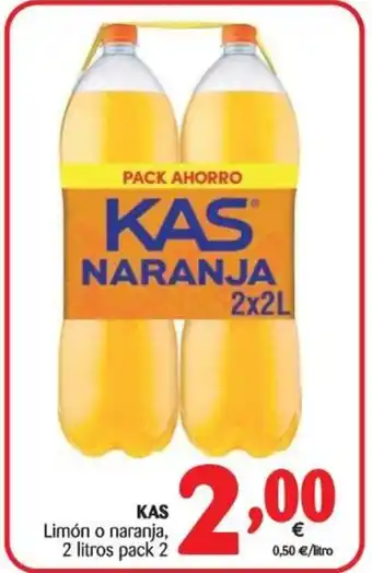 Alimerka Kas Limón o naranja 2L oferta