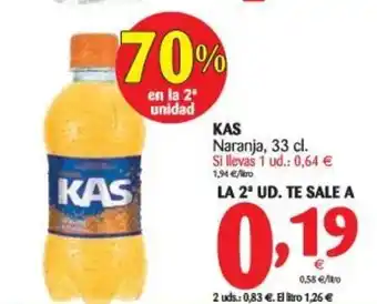 Alimerka Kas Naranja, 33cl oferta
