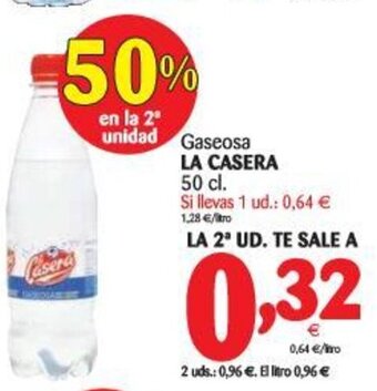 Alimerka La Casera Gaseosa 50cl oferta