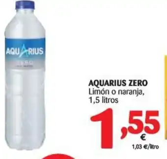 Alimerka Aquarius Zero Limón o naranja 1,5L oferta