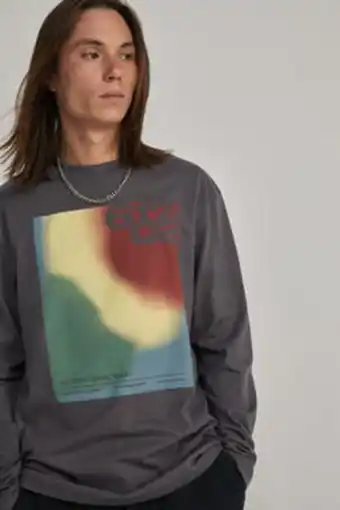 Springfield Camiseta manga larga estampado fotográfico oferta