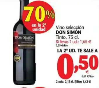 Alimerka Don Simon Vino selección tinto 75cl oferta