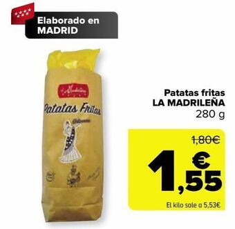 Carrefour Patatas fritas la madrileña oferta