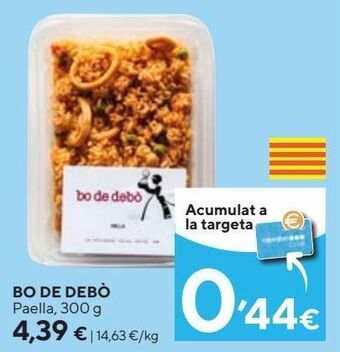 Caprabo Paella bo de debò oferta