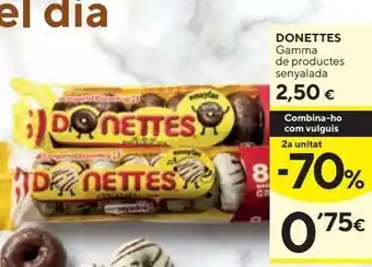 Bollería donettes