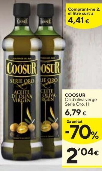 Caprabo Aceite de oliva coosur oferta