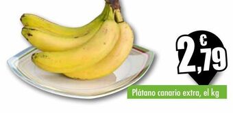 Unide Supermercados Plátano canario extra oferta