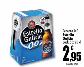 Unide Supermercados Cerveza 0,0 estrella galicia oferta