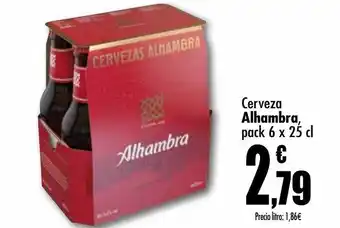 Unide Supermercados Cerveza alhambra oferta