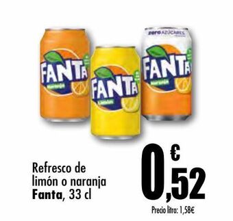 Unide Supermercados Refresco de limón o naranja fanta oferta