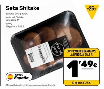 AhorraMas Setas oferta