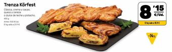 AhorraMas Trenzas de hojaldre oferta