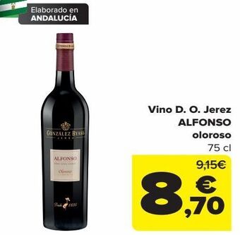 Carrefour Vino d.o. jerez alfonso oloroso oferta