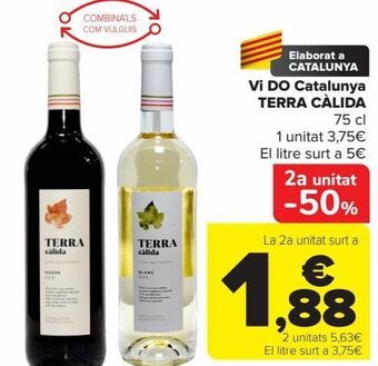 Carrefour Vi do catalunya terra cálida oferta
