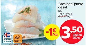 La Sirena Bacalao oferta