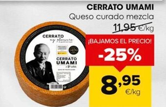 Autoservicios Familia Queso curado cerrato oferta