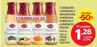 La Sirena Crema de calabaza ferrer oferta