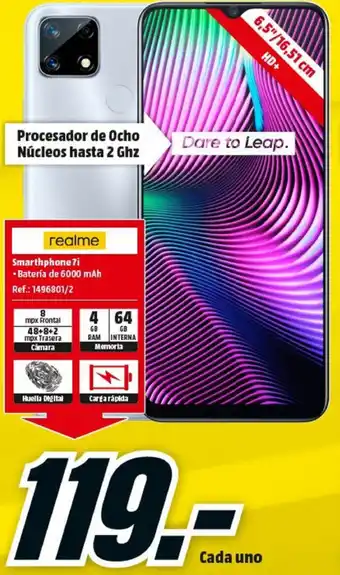 MediaMarkt Realme Smartphone 7i oferta
