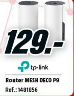 MediaMarkt tp-link Mesh Deco Router P9 oferta