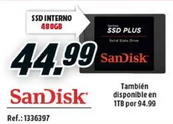 MediaMarkt SanDisk SSD Interno 48Gb oferta