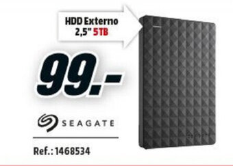 MediaMarkt Seagate HDD Externo 2,5" 5TB oferta