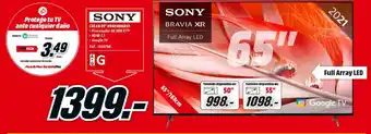 MediaMarkt Sony Led 4K 65" XR65X90JAEP oferta