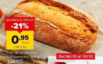 Autoservicios Familia Pan oferta