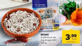 Autoservicios Familia Angulas eroski oferta