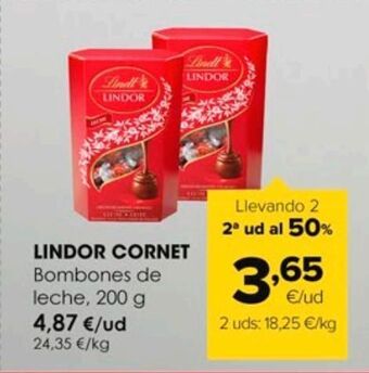 Autoservicios Familia Bombones lindor oferta